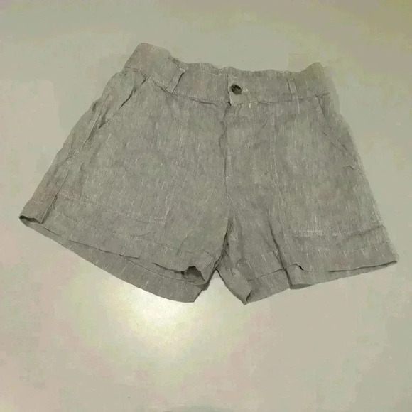 Lou and Grey Loft Pull On Linen Shorts Size XS - Picture 1 of 3